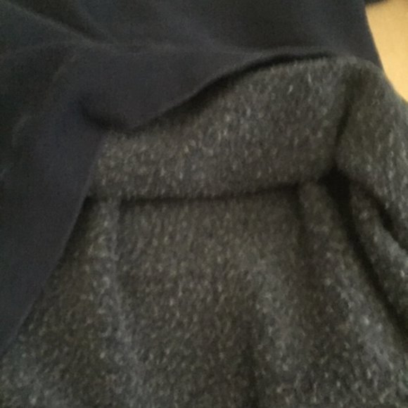 Mens XL Heavy button down fleece lined sweatshirt w/Boothbay Harbor Maine logo - Picture 6 of 7